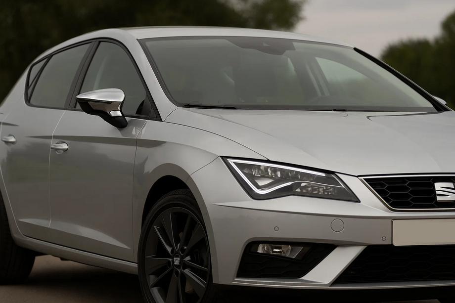 Seat Leon 2013-2020 рр. Накладки на дзеркала (2 шт., нерж) Image