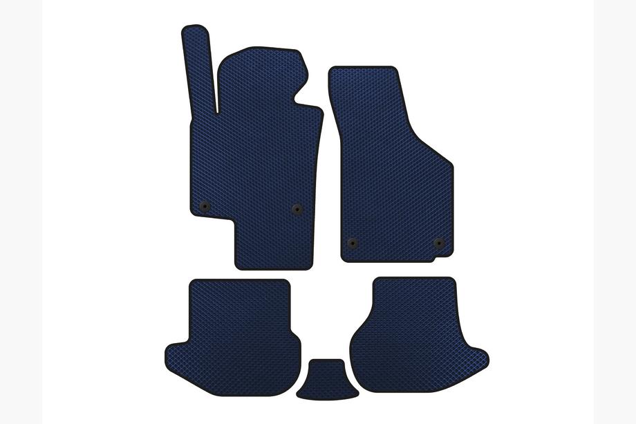 Volkswagen EOS 2006-2011 рр. Килимки EVA (Синій) Image