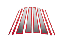 Toyota Land Cruiser Prado 150 2009-2023 рр. Молдинг дверних стійок (8 шт, нерж) фото 5