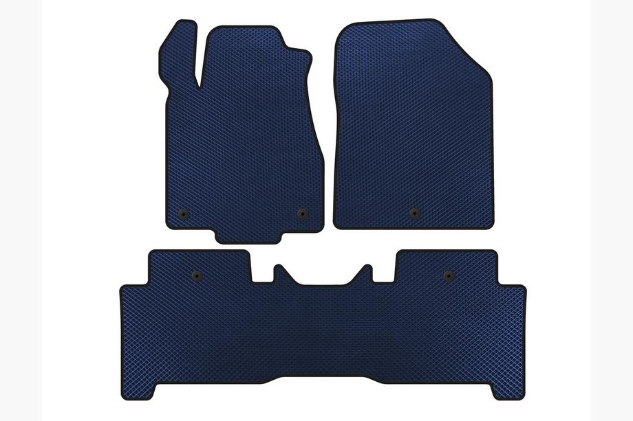 Acura MDX 2007-2013 рр. Килимки EVA (2 ряди, Синій) Image