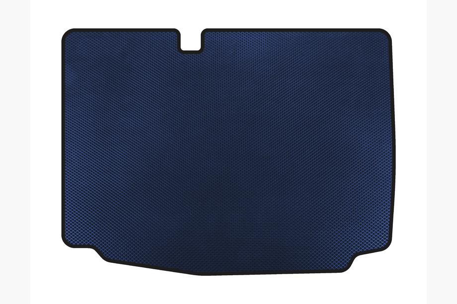 Volkswagen Polo 2010-2017 рр. Килимок в багажник EVA (HB, 3/5-ти дверний, Синій) Image