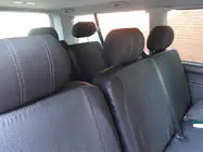 Volkswagen T5 Transporter 2003-2010 рр. Авточохли (кожзам↗тканина, Premium) фото 5