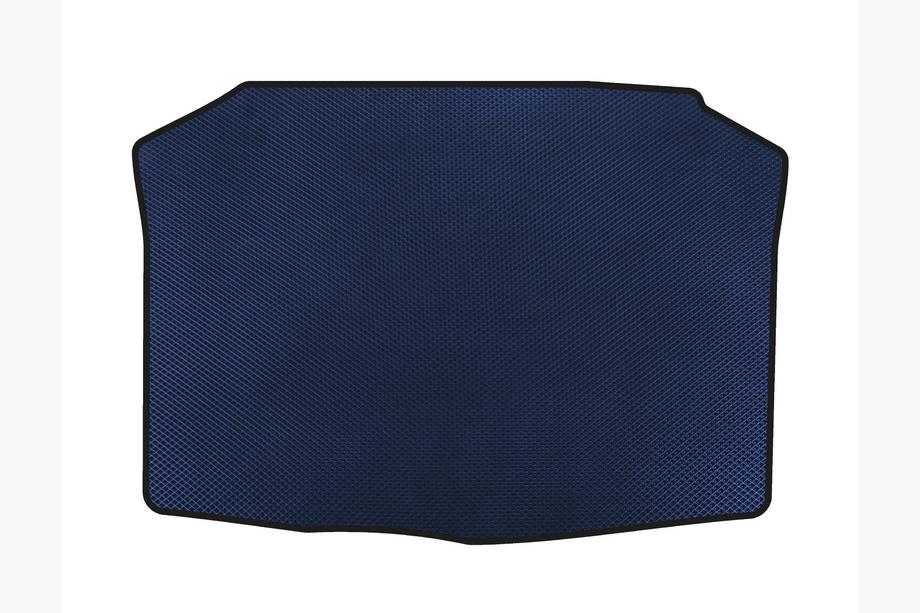 Skoda Fabia 2000-2007 рр. Килимок в багажник (HB, Синій) Image