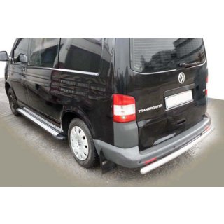 Задня дуга AK002 (нерж) Volkswagen T5 Transporter 2003-2010 рр. фото 2