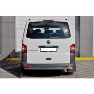 Задня дуга AK002 (нерж) Volkswagen T5 Transporter 2003-2010 рр. фото 3