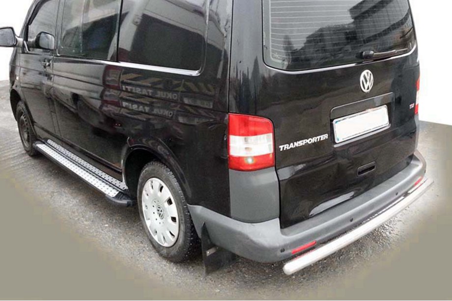 Volkswagen T5 Transporter 2003-2010 рр. Задня дуга AK002 (нерж) Фото 2