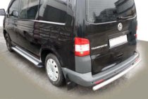 Volkswagen T5 Multivan 2003-2010 рр. Задня дуга AK002 (нерж) фото 6