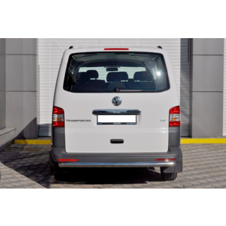 Задня дуга AK002 (нерж) Volkswagen T5 Caravelle 2004-2010 рр. фото 2