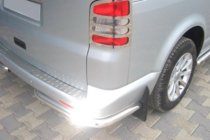 Volkswagen T5 Multivan 2003-2010 рр. Задні куточки AK003 (2 шт., нерж) фото 9