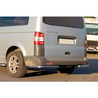 Задні куточки AK003 (2 шт., нерж) Volkswagen T5 2010-2015 рр. фото 3