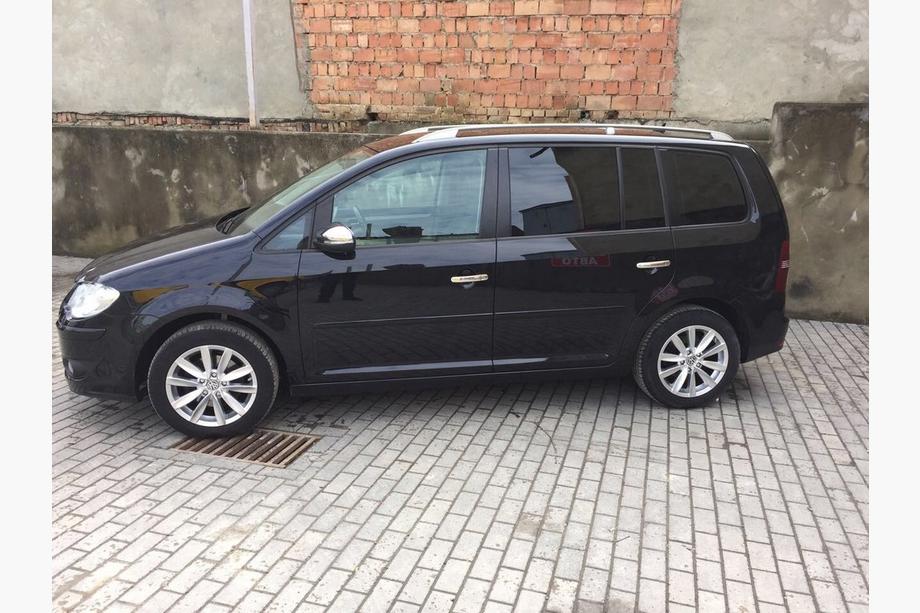 Volkswagen Touran 2010-2015 рр. Накладки на ручки (4 шт, нерж) OmsaLine - Італійська нержавійка Фото 2
