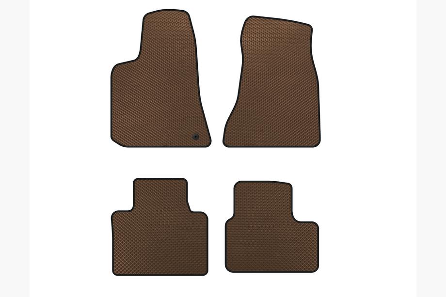 Dodge Charger 2005-2010 рр. Килимки EVA (2005-2010, Коричневий) Image