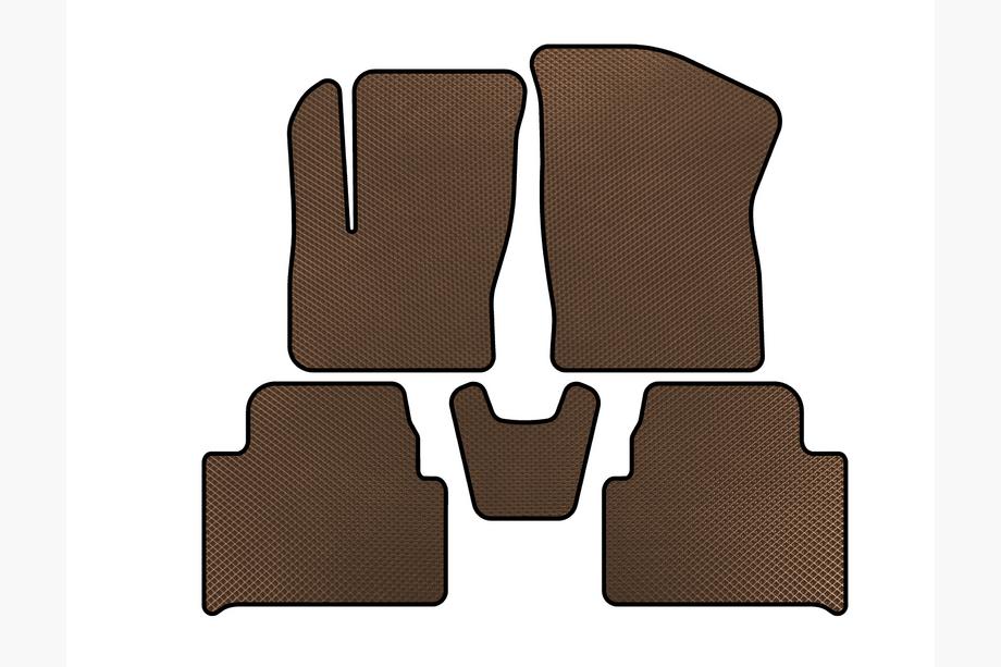 Ford C-Max 2004-2010 рр. Килимки EVA (Коричневий) Фото 1