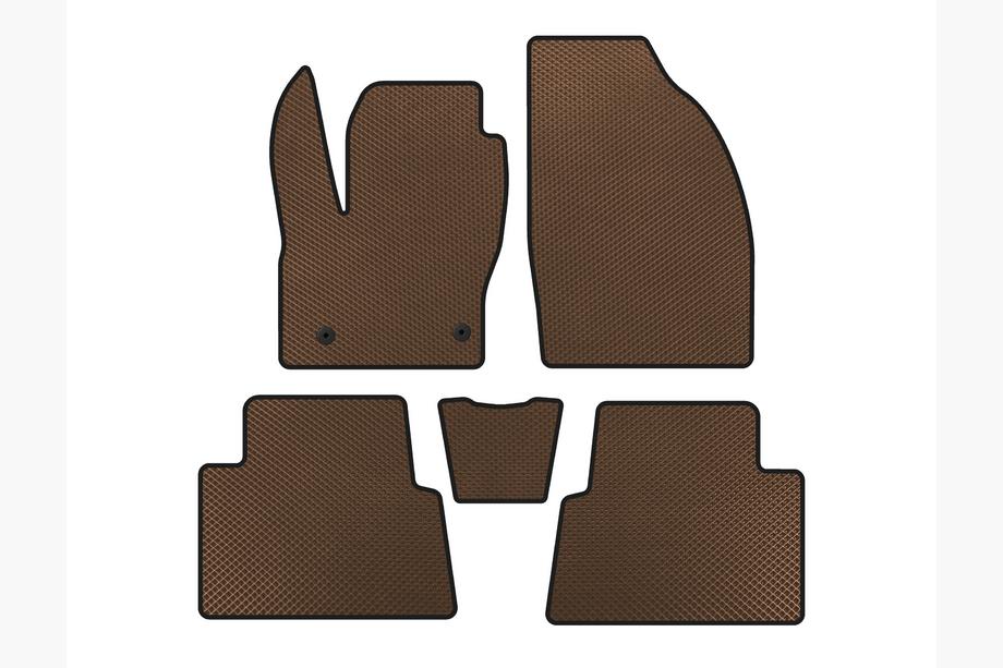 Ford Kuga 2008-2013 рр. Килимки EVA (Коричневий) Image
