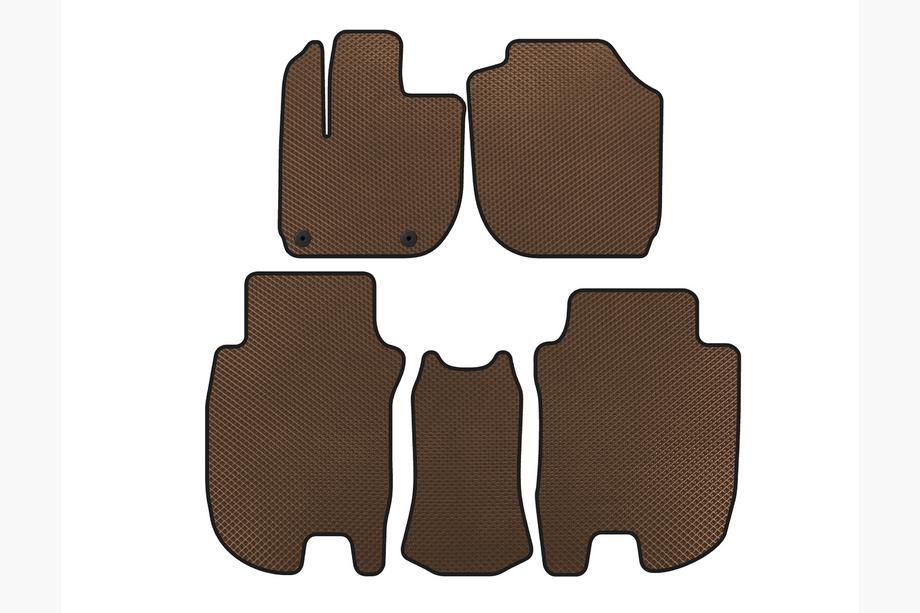 Honda HR-V 2014-2021 рр. Килимки EVA (Коричневий) Image