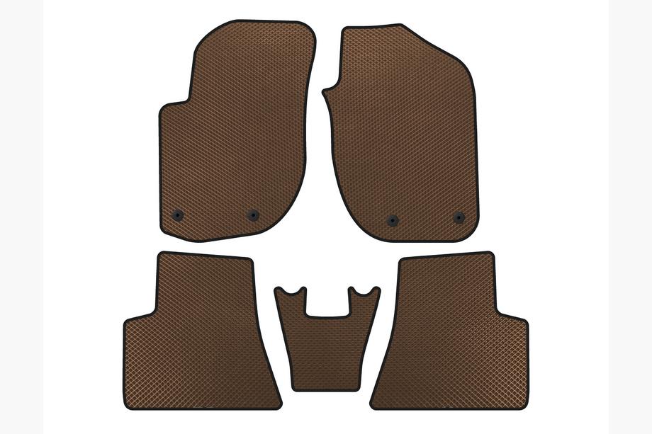 Land Rover Freelander I 1997-2006 рр. Килимки EVA (Коричневий) Image