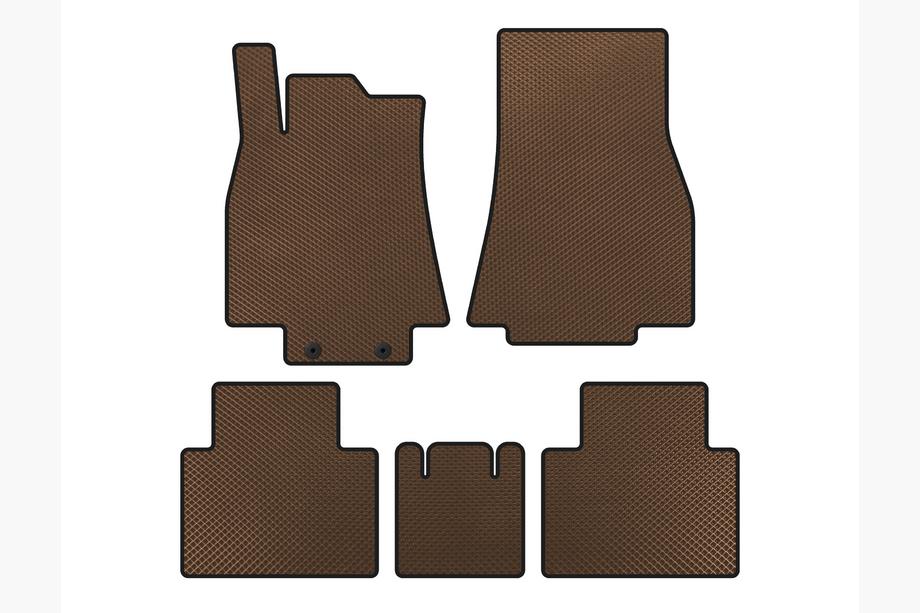 Mercedes B-class W245 2005-2011 рр. Килимки EVA (Коричневий) Image