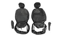 Peugeot Partner Tepee 2008-2018 рр. Авточохли (тканина і шкірозамінник, Premium) фото 9