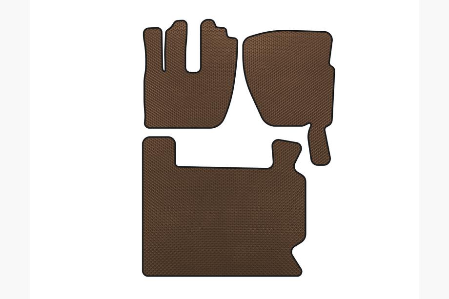 Renault Premium 2006-2013 рр. Килимки EVA (Коричневий) Image