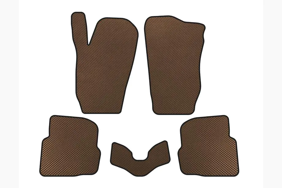 Seat Cordoba 2000-2009 рр. Килимки EVA (SD, Коричневий) Фото 1