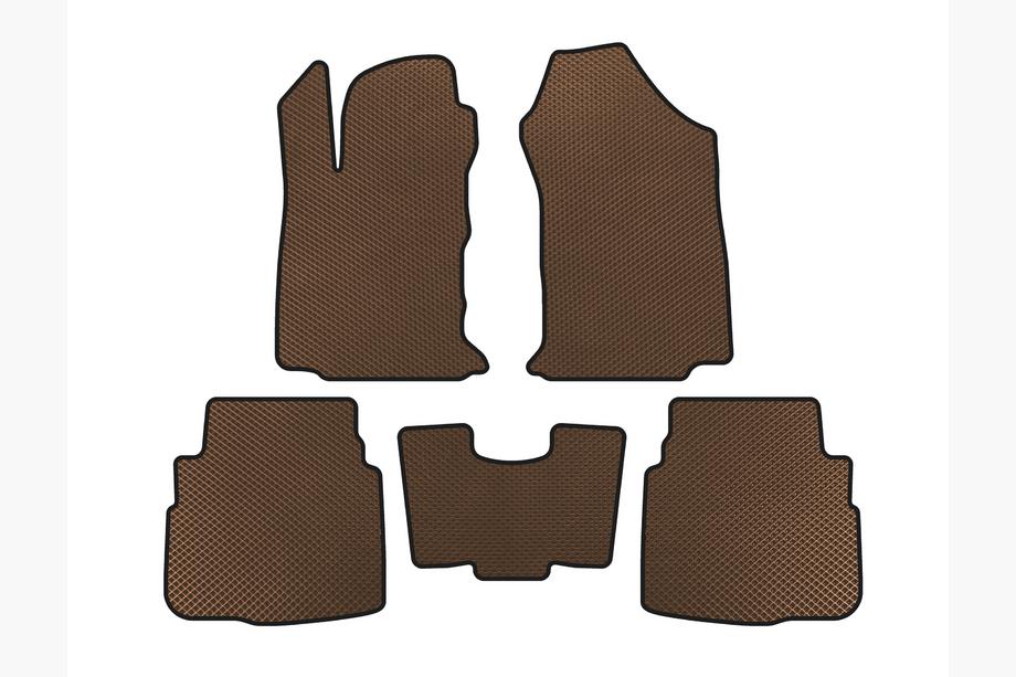 Subaru Outback 2019- рр. Килимки EVA (Коричневий) Image