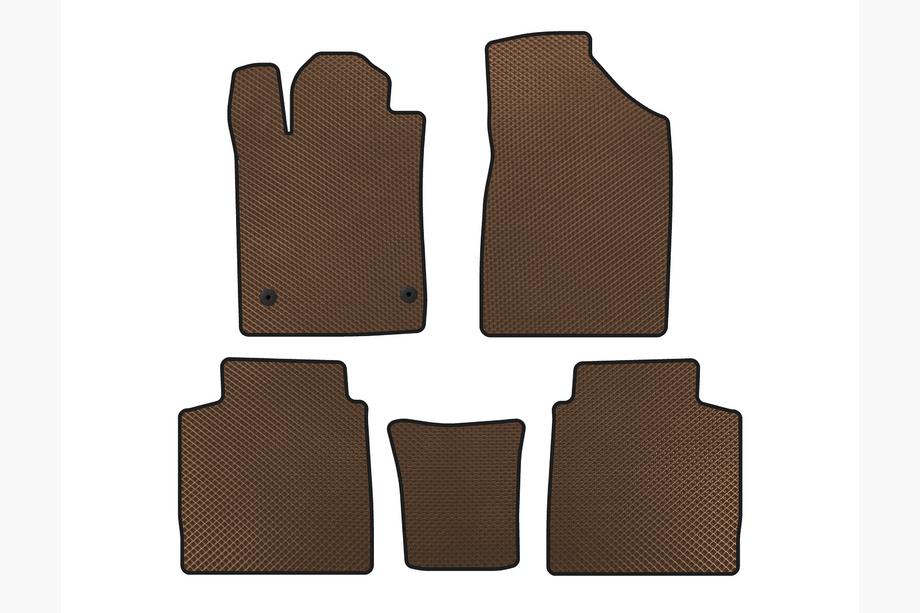 Toyota Avalon 2006-2012 рр. Килимки EVA (Коричневий) Image