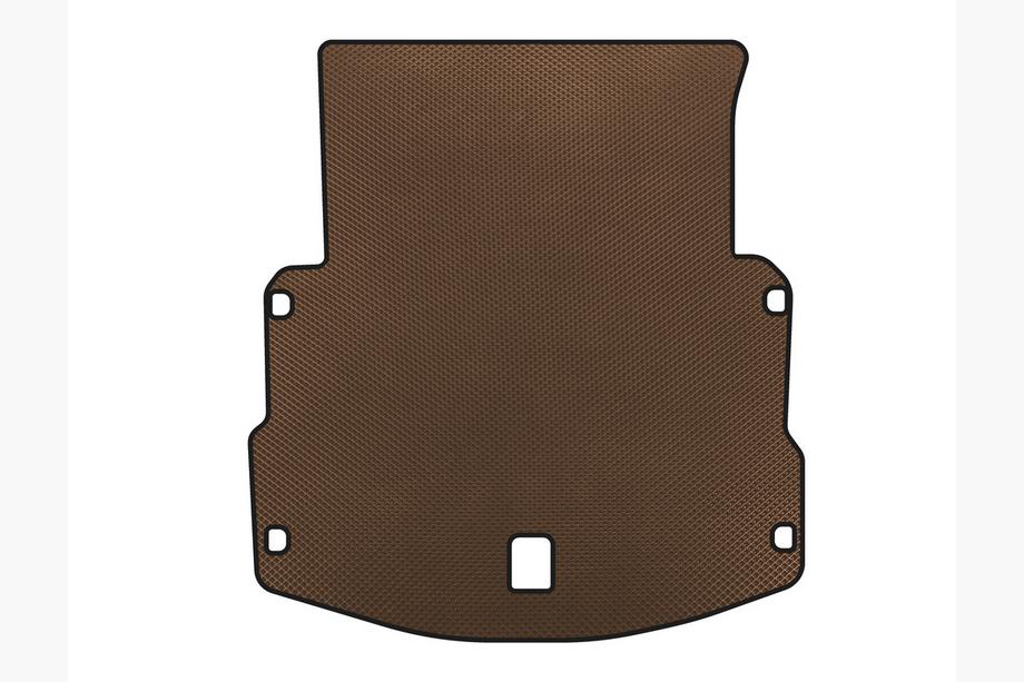 Audi A8 2018- рр. Килимок в багажник EVA (Long, Коричневий) Image