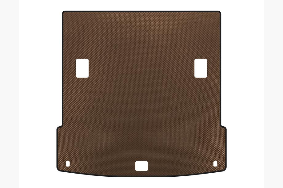 Kia Mohave 2008-2016 рр. Килимок в багажник EVA (Коричневий) Image