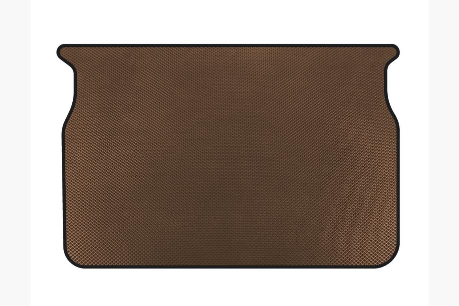 Peugeot 208 2012-2019 рр. Килимок в багажник EVA (2015-2019, HB, 5-ти дверний, Коричневий) Image