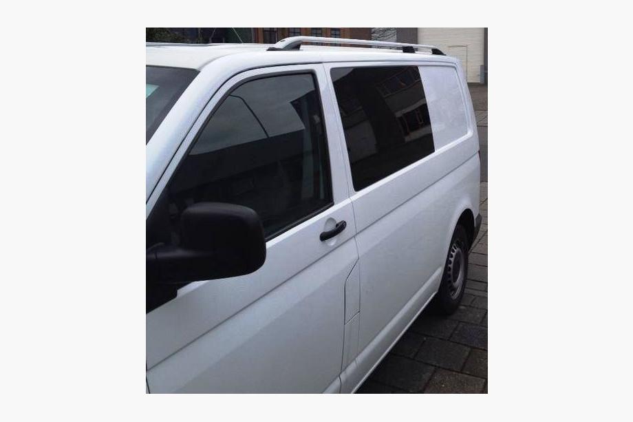 Volkswagen T5 Caravelle 2004-2010 рр. Рейлінги CROWN (сірий мат) Довга база Фото 13