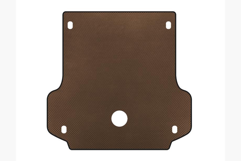 Mitsubishi Pajero Sport 2008-2015 рр. Килимок в багажник (2008-2013, Коричневий) Image