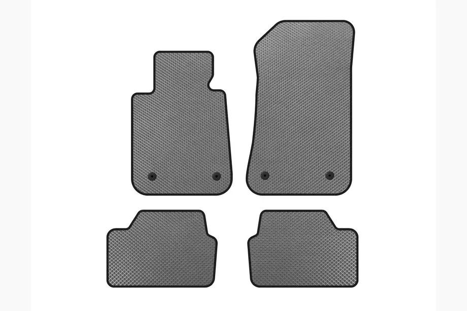 BMW 1 серія E81/E82/E87/E88 2004-2011 рр. Килимки EVA (Сірий) Фото 1