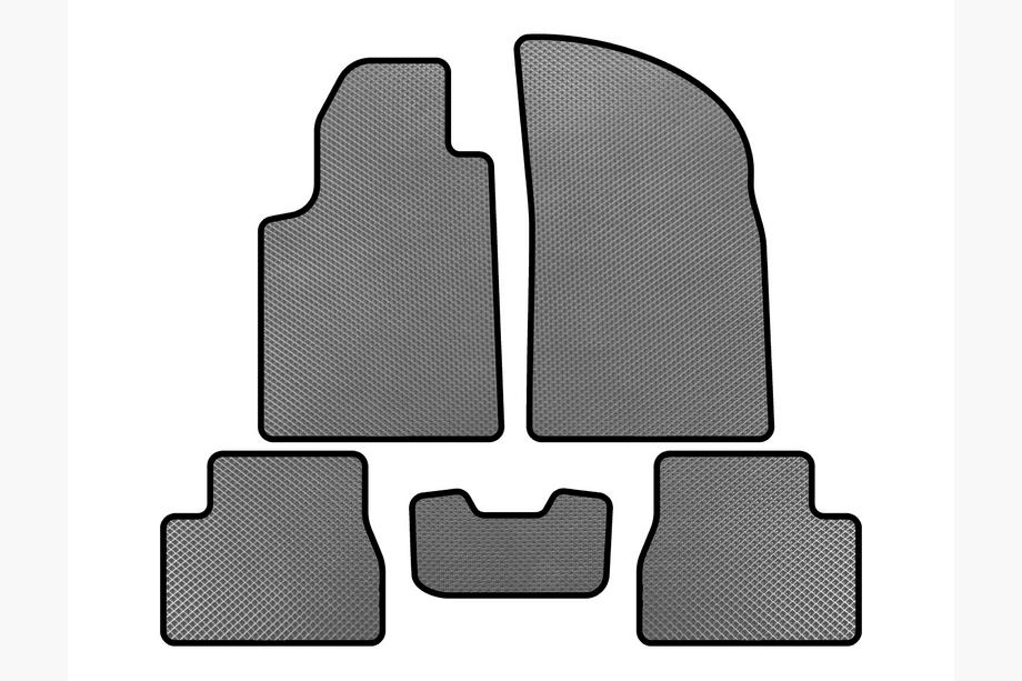 Citroen C-3 2002-2009 рр. Килимки EVA (Сірий) Image