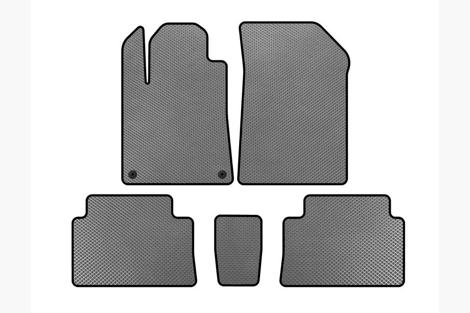 Citroen C-5 2001-2008 рр. Килимки EVA (Сірий) Image