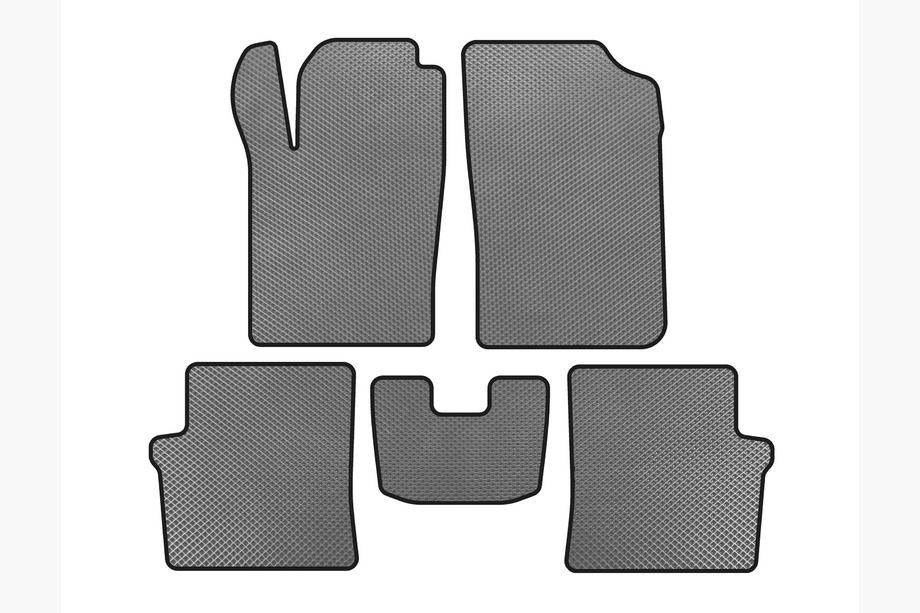 Citroen Xsara II 2000-2006 рр. Килимки EVA (HB, 5-ти дверний, Сірий) Image