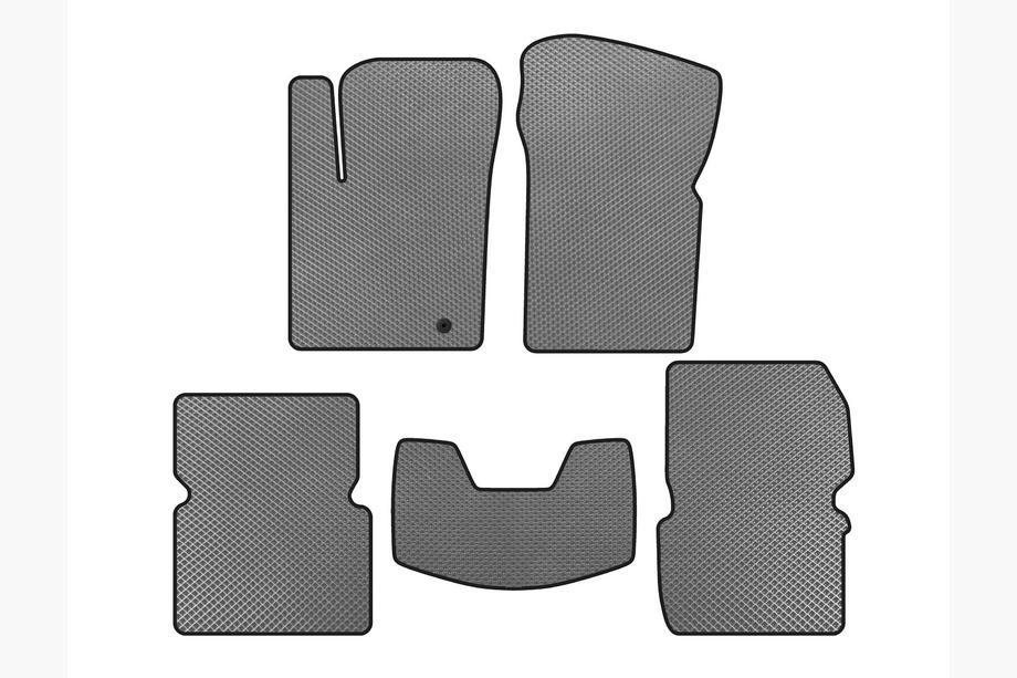 Dodge Avenger 2007-2014 рр. Килимки EVA (Сірий) Image