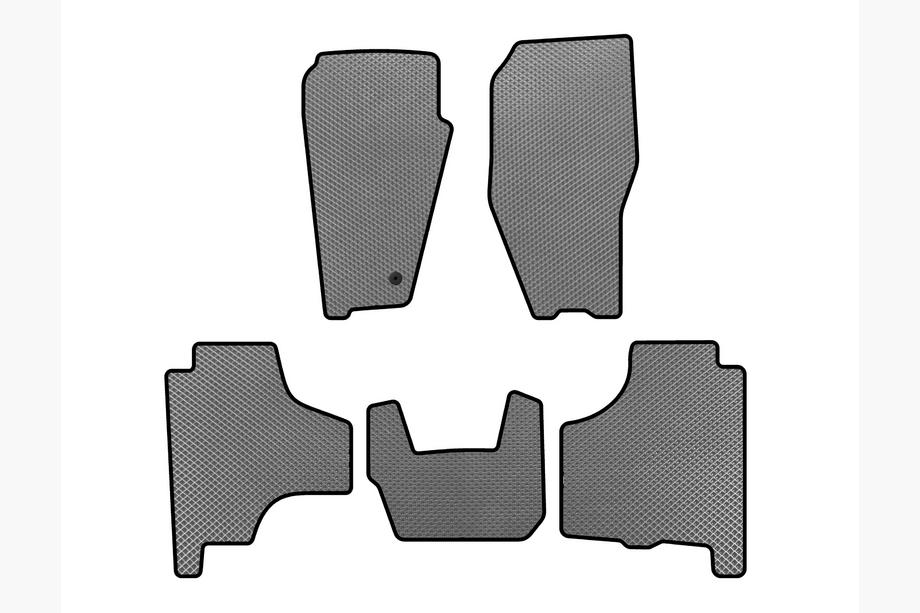 Dodge Nitro 2006-2011 рр. Килимки EVA (Сірий) Image