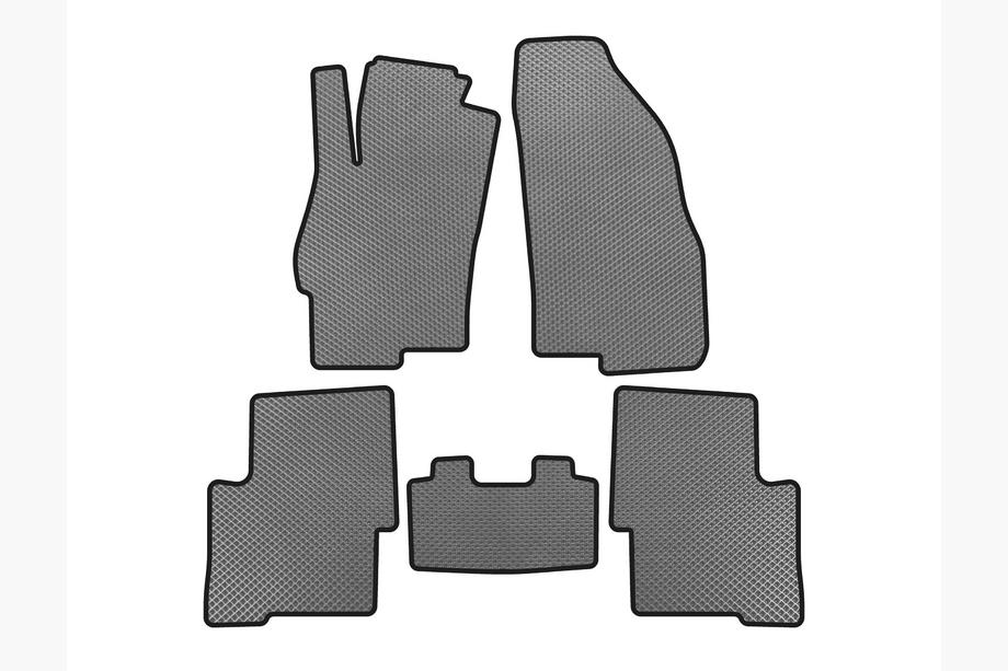 Fiat Linea 2006-2018 рр. Килимки EVA (SD, Сірий) Image