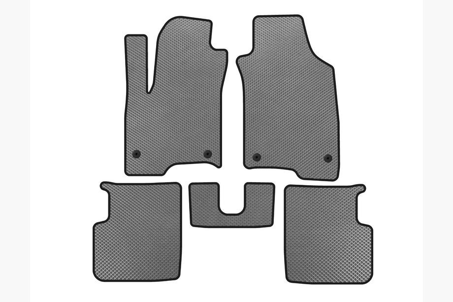 Fiat Panda 2011-2023 рр. Килимки EVA (Сірий) Image