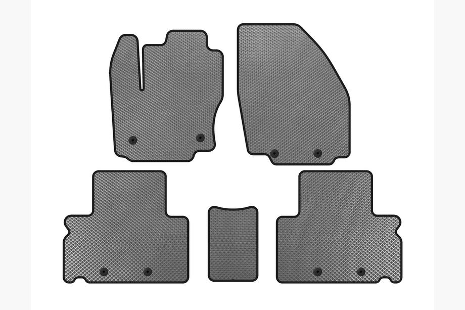 Ford S-Max 2007-2014 рр. Килимки EVA (Сірий) Фото 1