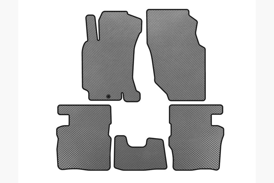Honda HR-V 1998-2006 рр. Килимки EVA (5-ти дверний, Сірий) Image