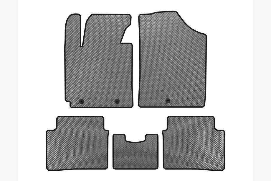 Hyundai Veloster 2011-2017 рр. Килимки EVA (Сірий) Image