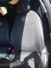 Hyundai Accent 2011-2017 рр. Авточохли (кожзам↗тканина, Premium) фото 7