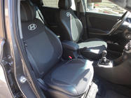 Hyundai Accent 2011-2017 рр. Авточохли (кожзам↗тканина, Premium) фото 17