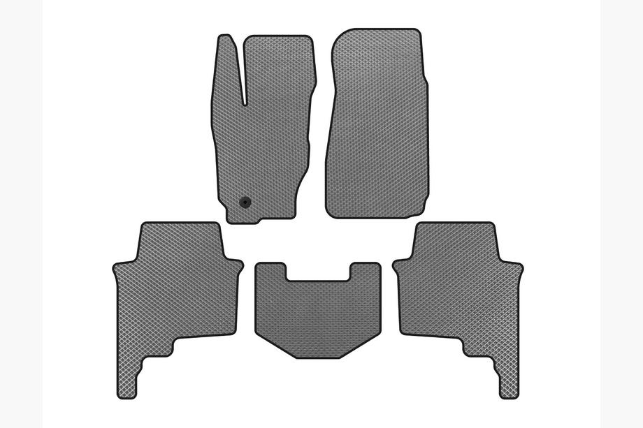 Jeep Commander 2005-2010 рр. Килимки EVA (Сірий) Image