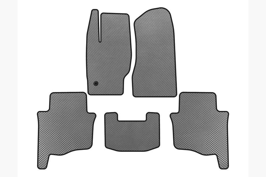 Jeep Grand Cherokee WK 2004-2010 рр. Килимки EVA (Сірий) Фото 1