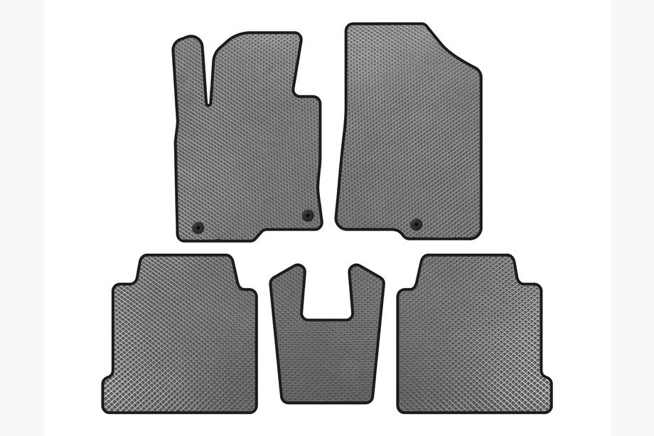 Kia Cadenza 2016- рр. Килимки EVA (Сірий) Image