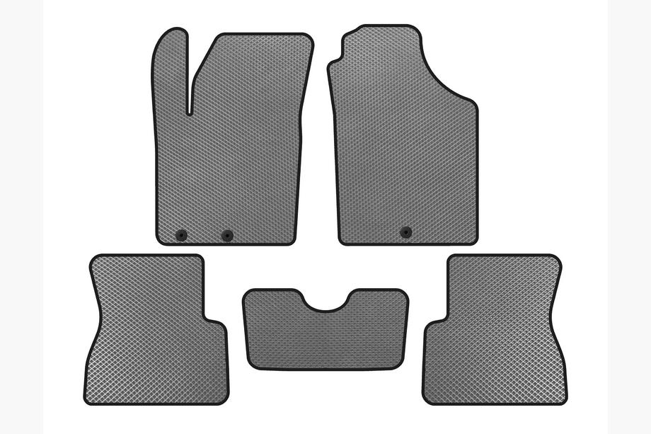 Kia Picanto 2011-2016 рр. Килимки EVA (Сірий) Image