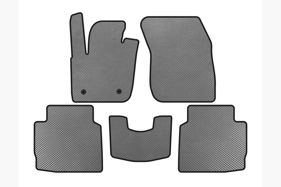 Lincoln MKZ 2012-2020 рр. Килимки EVA (2016-2020, SD, Сірий) Фото 1