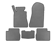 Mercedes W201 (190) 1982-1993 рр. Килимки EVA (SD, Сірий) фото 1
